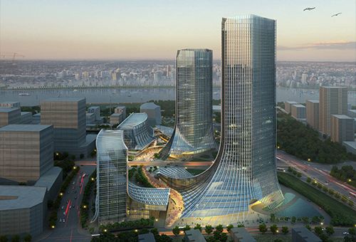 上海国际航空服务中心，上海/建筑设计