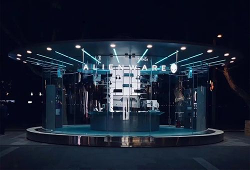 Alienware（外星人）快闪店，杭州/室内设计