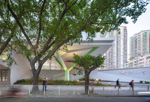 深圳市福田新沙小学，深圳/建筑设计