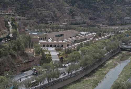 延安宝塔山游客中心,延安/建筑设计