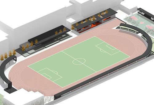 1/2体育场，北京/建筑设计