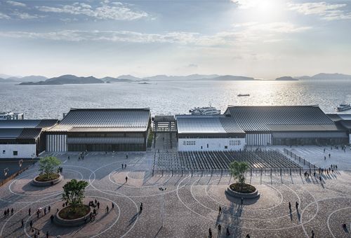 普陀山正山门客运中心,浙江/建筑