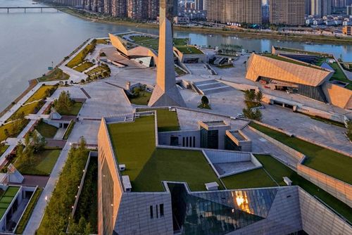 长沙滨江文化园（长沙三馆一厅），长沙/建筑