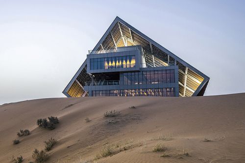 中卫大漠星河营地接待中心，宁夏 / 建筑
