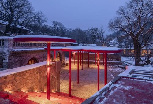 大槐树下的场院,山西/景观