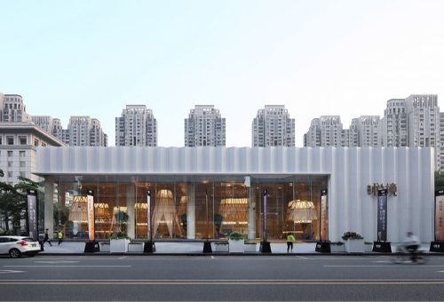 长安鼎峰悦境营销中心，东莞 / 建筑
