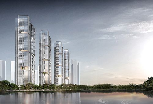 华润城润玺花园二期，广州/建筑