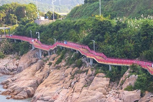 宁波象山松兰山滨海栈道,宁波/景观