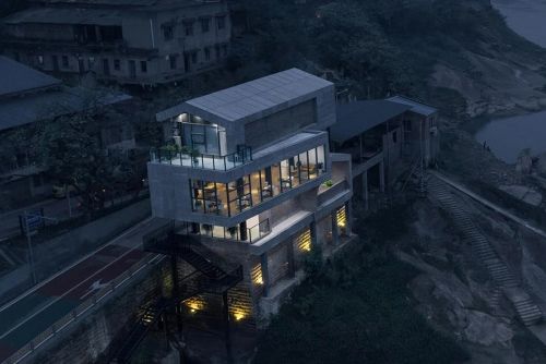 陵江驿渡·三胜车渡服务站,重庆 / 建筑