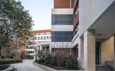 复旦附中博学楼外立面改造,上海/建筑