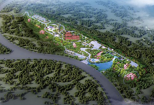 粥顶山体育公园,泰安/景观