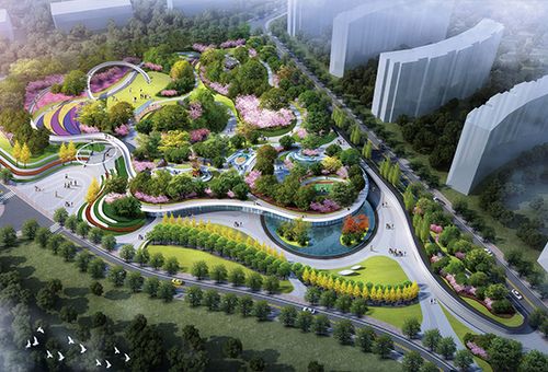 狮山路公园，南京/景观