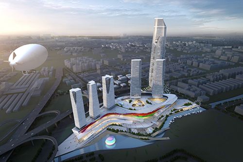 昆明运河城旅游综合体设计，昆明/建筑