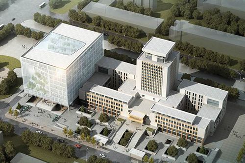 甘肃省省图书馆新馆，兰州/建筑