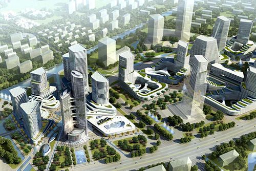 盘龙北部山水新城核心区城市设计,昆明/规划