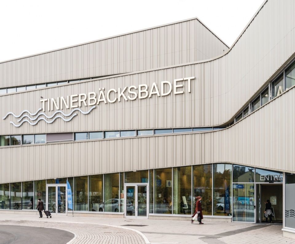 Tinnerbäcksbadet游泳馆,斯德哥尔摩 / 3XN