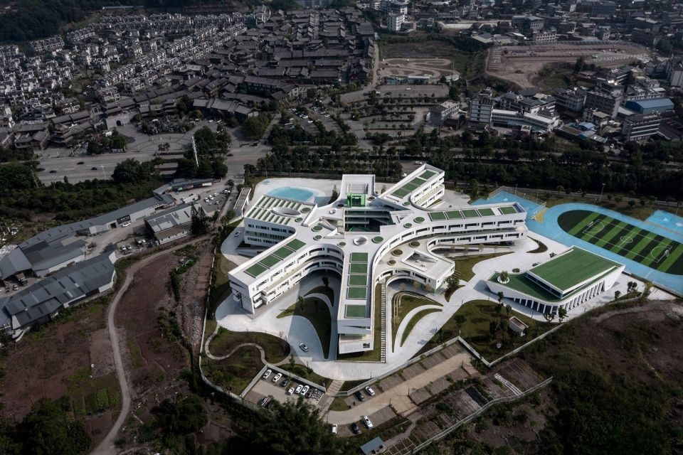 云南省思茅第一小学古城校区,普洱 / 华南理工大学建筑设计研究院有限公司