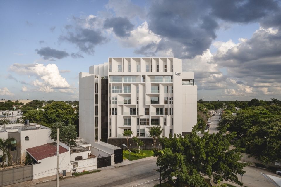 Ment住宅楼,墨西哥 / Arkham Projects + Desnivel Arquitectos