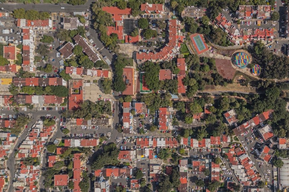 UH INFONAVIT Iztacalco住宅综合体公共空间，墨西哥城 / AMASA Estudio