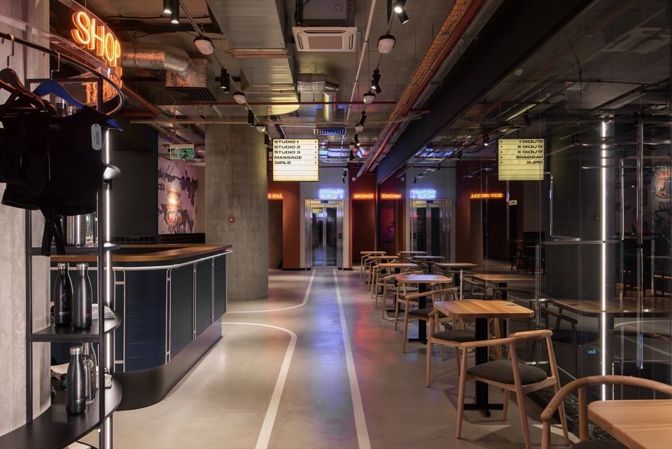 Smartass Gym & Soul健身俱乐部,乌克兰 / Smart Design Studio