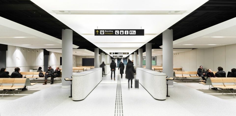 欧洲之星英国专线枢纽站,阿姆斯特丹 / ZJA Architects & Engineers + 叠术建筑