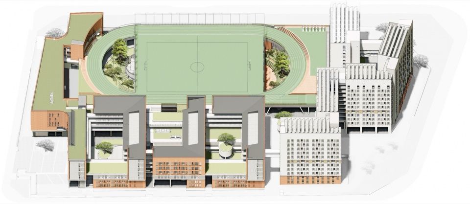 深圳福海中学 / 王维仁建筑设计研究室