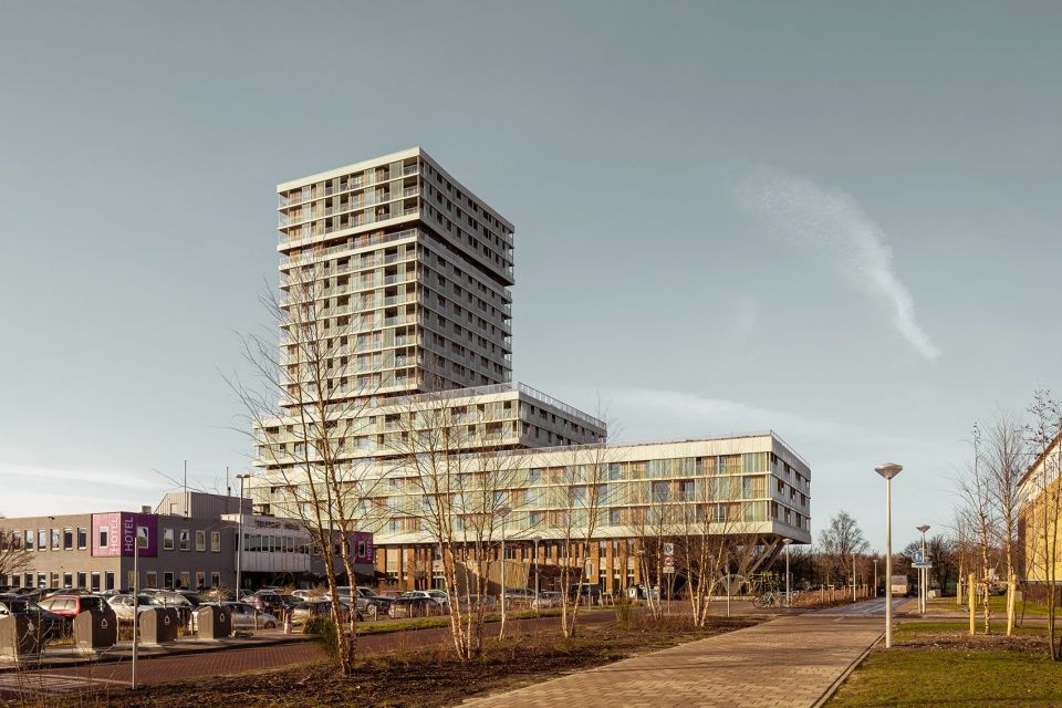 漂浮花园住宅综合体,荷兰 / Orange Architects