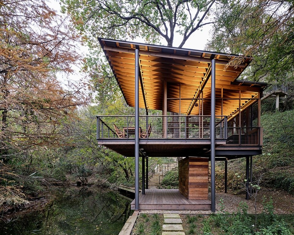 奥斯汀Roost景观亭，德克萨斯州 / Furman & Keil Architects