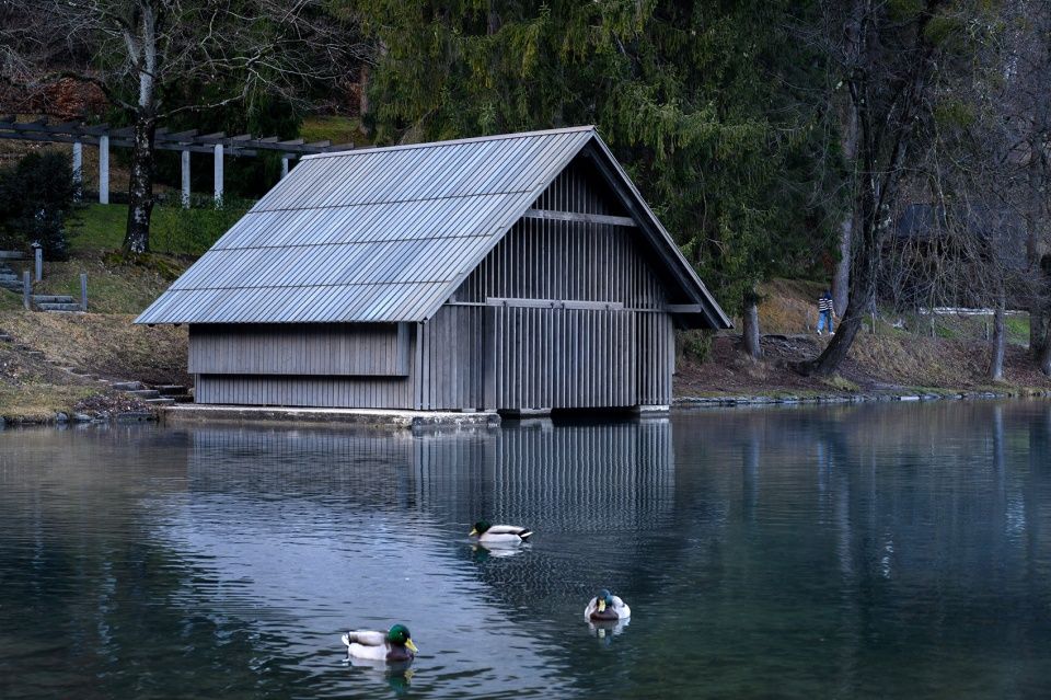 Lake Bled船坞，斯洛文尼亚 / OFIS Architects