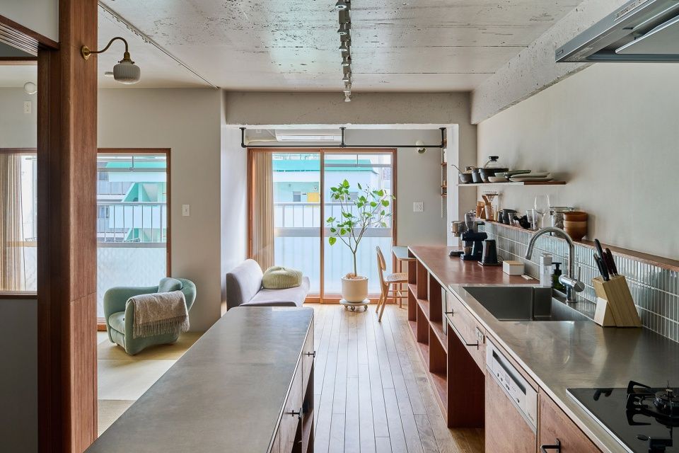 深川住宅,日本 / note architects