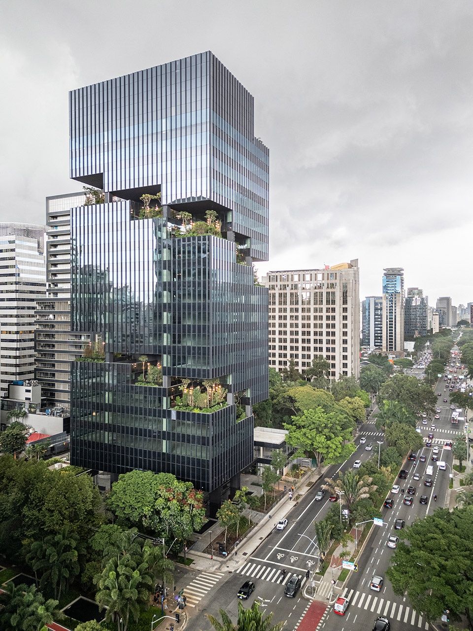圣保罗Salma大厦，巴西 / aflalo/gasperini arquitetos