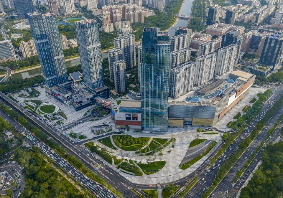 郑东万象城景观设计,郑州 / PLAND博度景观设计