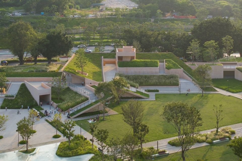 白芒拓印:环西丽湖绿道百旺村南侧核心节点设计,深圳 / 同济原作工作室