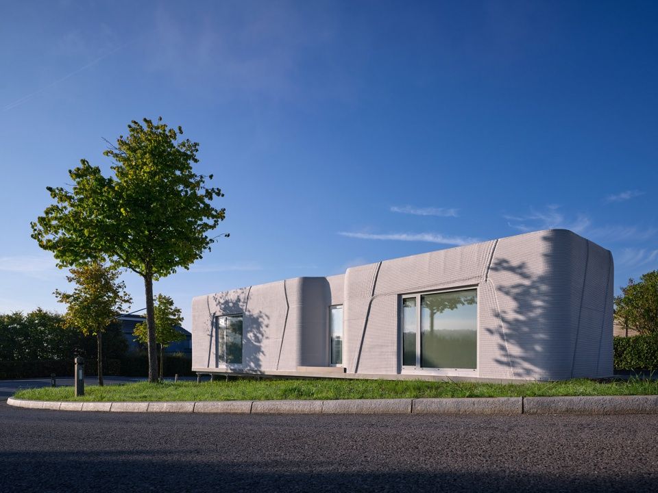 Tiny House LUX住宅,卢森堡 / ODA Architects +Coral 3D Concrete Printing