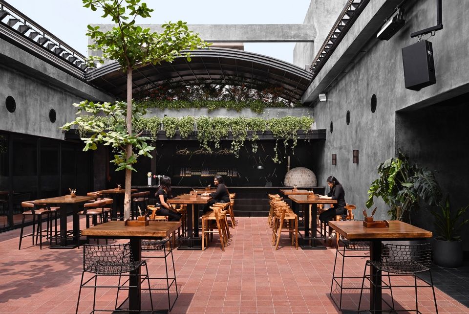 Tabula Rasa 2.0餐厅,印度 / 23 Degrees Design Shift