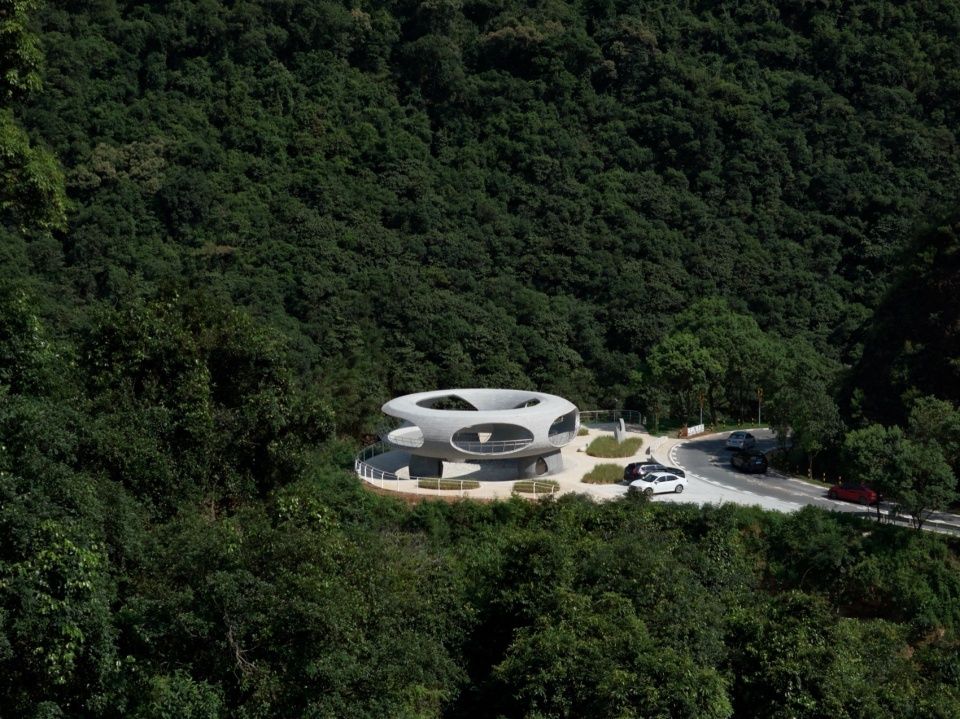 重景环:惠州罗浮山绿屏石滩驿站,HCCH合尘建筑
