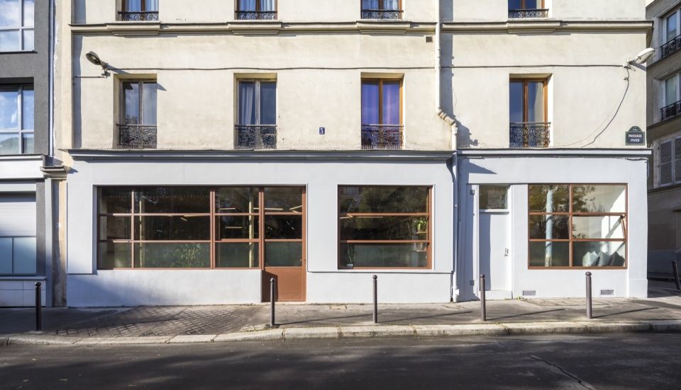 旧作坊中的办公空间,法国 / Nicola Spinetto Architectes
