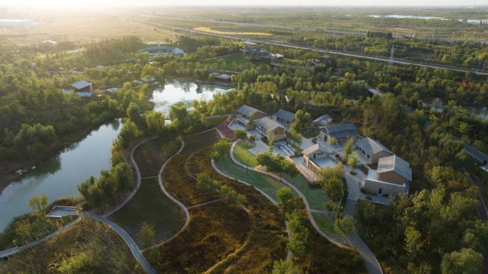 雄安新区悦容公园桃花园,雄安 / 北京林业大学园林学院 + 北京多义景观规划设计事务所