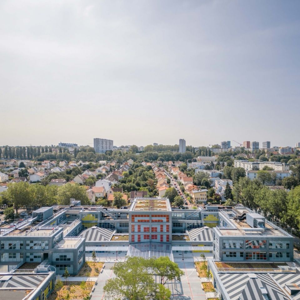安妮·弗兰克中学改造更新,法国 / MARS Architectes