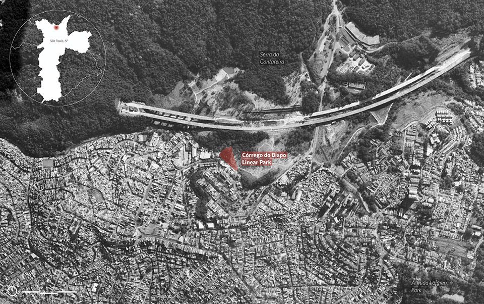 Córrego do Bispo带状公园,巴西 / Natureza Urbana