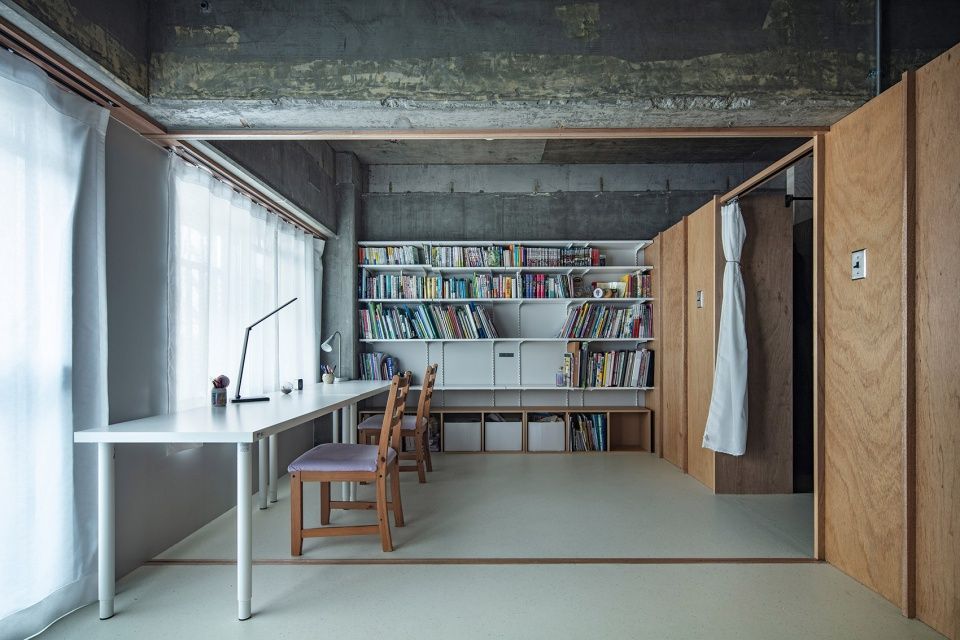 Coop.M住宅改造，东京 / note architects