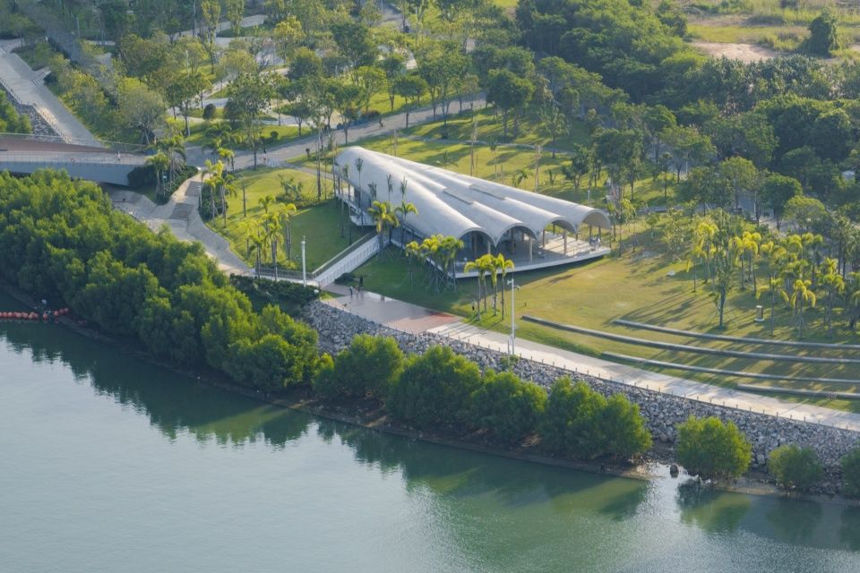 深圳市前海中心河河口段滨水景观设计 / 同济原作工作室