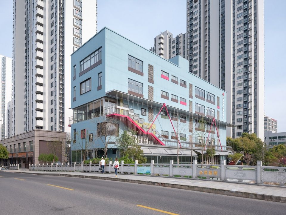 上海徐汇虹梅街道上澳塘党群服务中心 / 刘宇扬建筑事务所