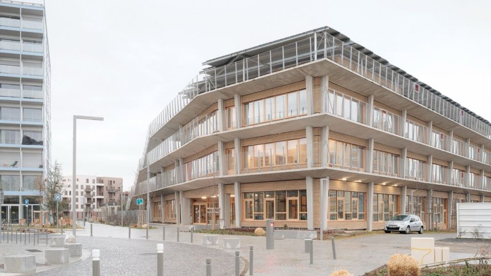 Yvonne Kerzrého学校综合体,法国 / SAM Architecture