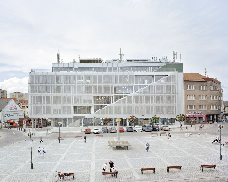 Přerov市政厅改造，捷克 / atelier gram