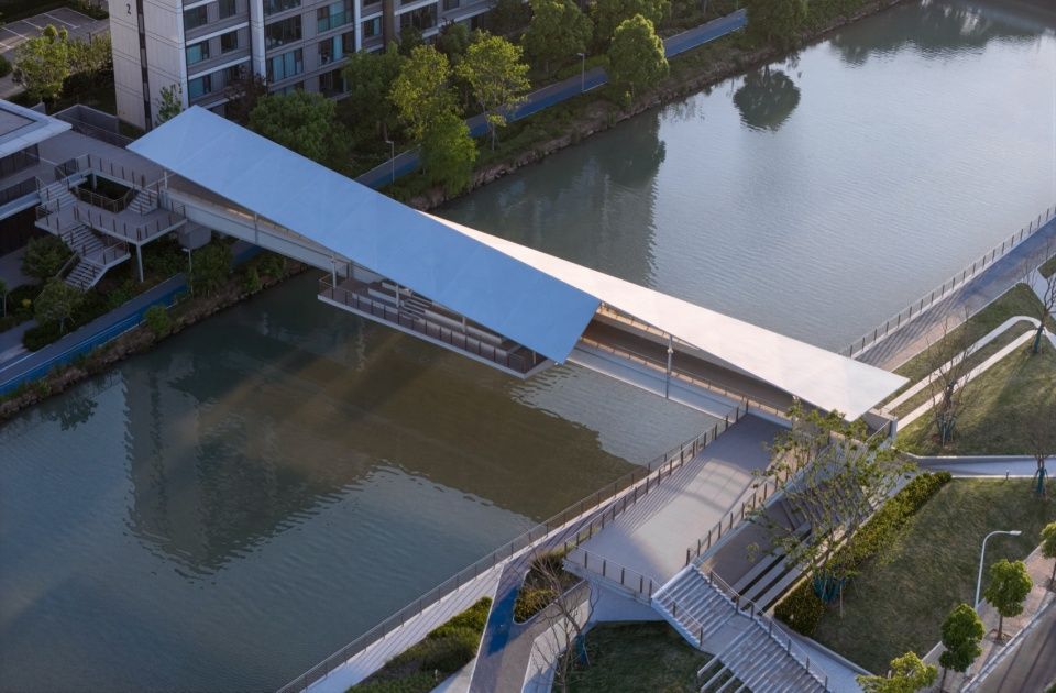 松江新城银河滨水公共空间设计(万科段),上海 / 同济原作设计工作室
