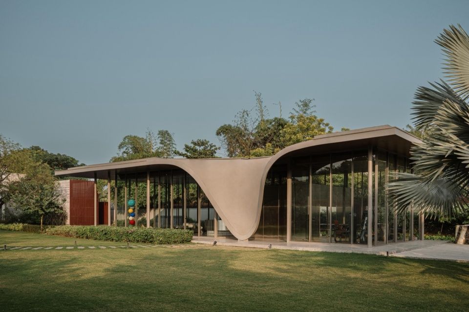 The Dip Pavilion住宅，印度 / andblack design studio