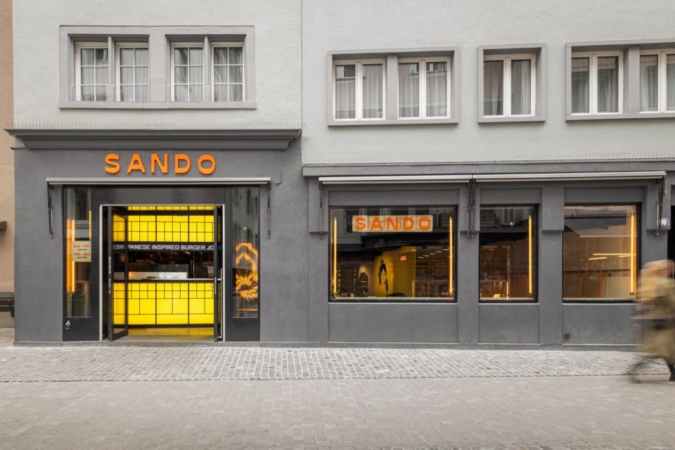 苏黎世Sando餐厅旗舰店，瑞士 / External Reference