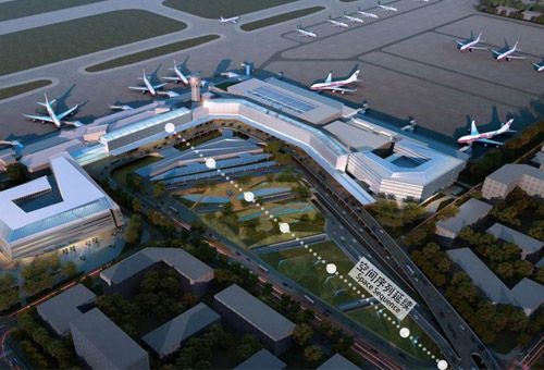 上海虹桥国际机场T1航站楼改造及交通中心工程,上海/建筑
