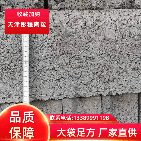 天津陶粒砖陶粒空心砖建筑陶粒回填屋顶保温全国供货